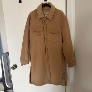 Abercrombie Longline Button-Up Coat